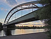 Spoorbrug over de Saar