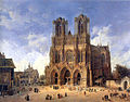 Domenico Quaglio, Katedrala u Reimsu 1830-ih