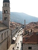 Hoofdstraat van Dubrovnik