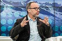 Wales at the 2018 World Economic Forum in Davos Fake News versus Real Politics (39196356574).jpg