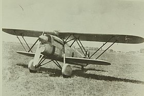 Vue de l'avion.