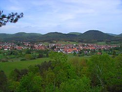 Skyline of Fischbach bei Dahn