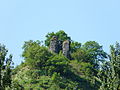 Les ruines du château Jalou.