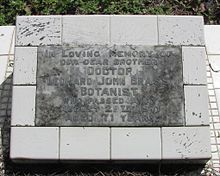 Grave of Dr Leonard Brass