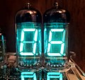 IV-11 vacuum fluorescent display tubes