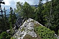 Jackelberggipfel mit Blick auf den Tagweidkopf in Bayern