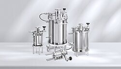 Jacketed liposome extruders