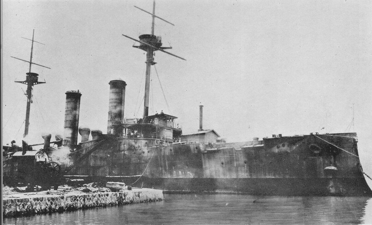Крейсер "Асама" (Asama) в 1898 году