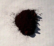 Sample of lead dioxide