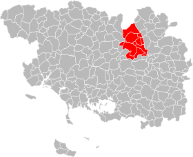 Localisation de Josselin communauté