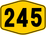 Federal Route 245 shield}}