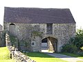 Old gatehouse/barn near the church