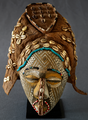 Masque féminin Ngaady a mwaash, Zaïre, XIXe – XXe siècles