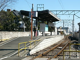 上毛電気鉄道上毛線三俣駅