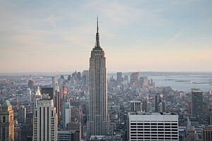 Empire State Building as seen from Top of the Rock