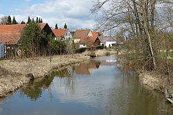 Skyline of Langenneufnach