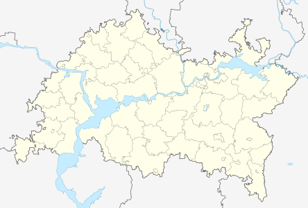 Location map Урысей Тэтэрстэн