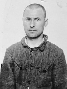 Mug shot of Gheorghe in April 1942