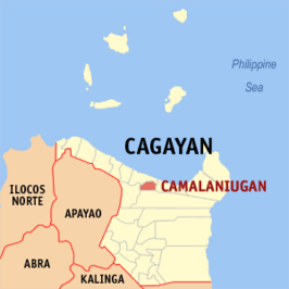Kaart van Camalaniugan