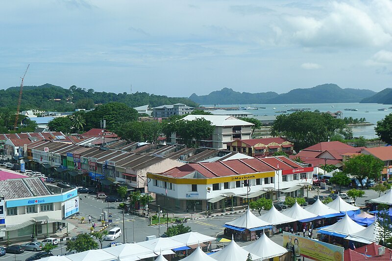 File:Pulau Langkawi - Kuah town.JPG