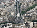 Az állomás a Tour Montparnasse tetejéről nézve