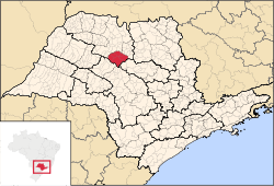 Location of the Microregion of Novo Horizonte
