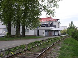 Savonlinna-Kauppatorin vanha seisake (ratakm 482+748).