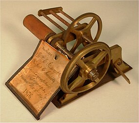 1876 Autographic Telegraph