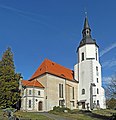 Evangelische Pfarrkirche, 13 Grabmale, Nebengebäude, Einfriedungsmauer und Kirchhof