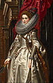 „Markizė Bridžida Spinola Dorija“ , 1606 m., Vašingtono nacionalinė dailės galerija)