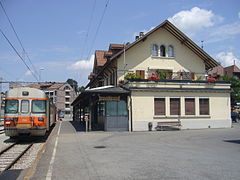 L'ancienne gare en 2013.