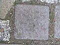 der Stolperstein für Dagobert Cohen