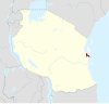 Mapa umístění Tanzanie DarEsSalaam.svg