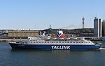 M/S Vana Tallinn, tidigare M/S Dana Regina, i Stockholm 2008