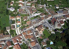 An aerial view of Vaulnaveys-le-Haut