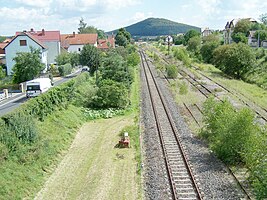 Bahnanlagen von Westen