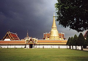 The Wat Phra Kaew temple