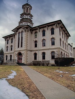 Wyoming Countys domstolshus i Tunkhannock.