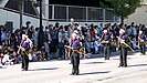 Byakkotai darstellende Jungen in einer Parade des Aizu-Klans, 2006