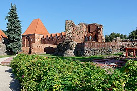 Ruiny zamku krzyżackiego w Toruniu