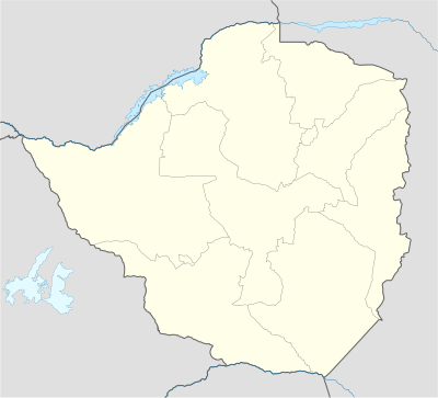 Location map ዚምባብዌ