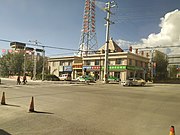 Street landscape in Chaka Town.