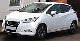 2017 Nissan Micra N-Connecta IG-T 900cc Front.jpg