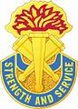 21st Replacement Battalion "Strength and Service"