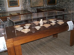 Pièces de céramique du musée.