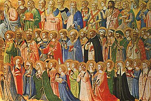 The Forerunners of Christ with Saints and Mart...