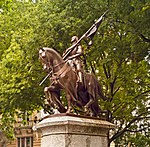 Statue équestre de Jeanne d'Arc (Antonin Mercié)