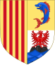 Arms of the French Region of Provence-Alpes-Côte d'Azur.svg