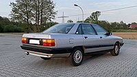 Audi 100 (1988–1991), vue arrière