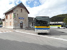 La gare routière de Villard-de-Lans.